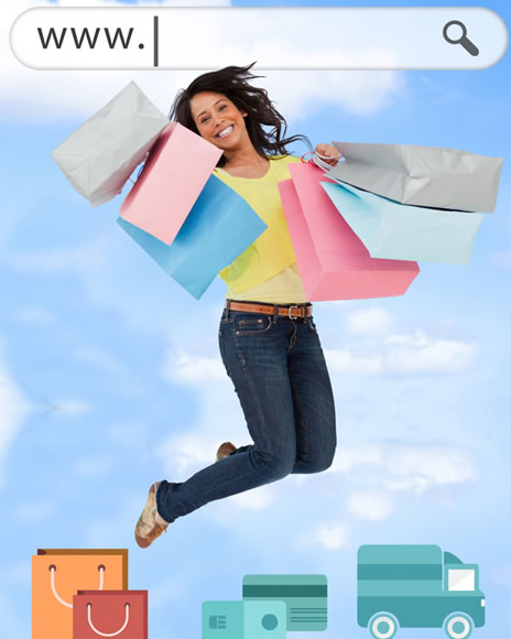 web shop koncept